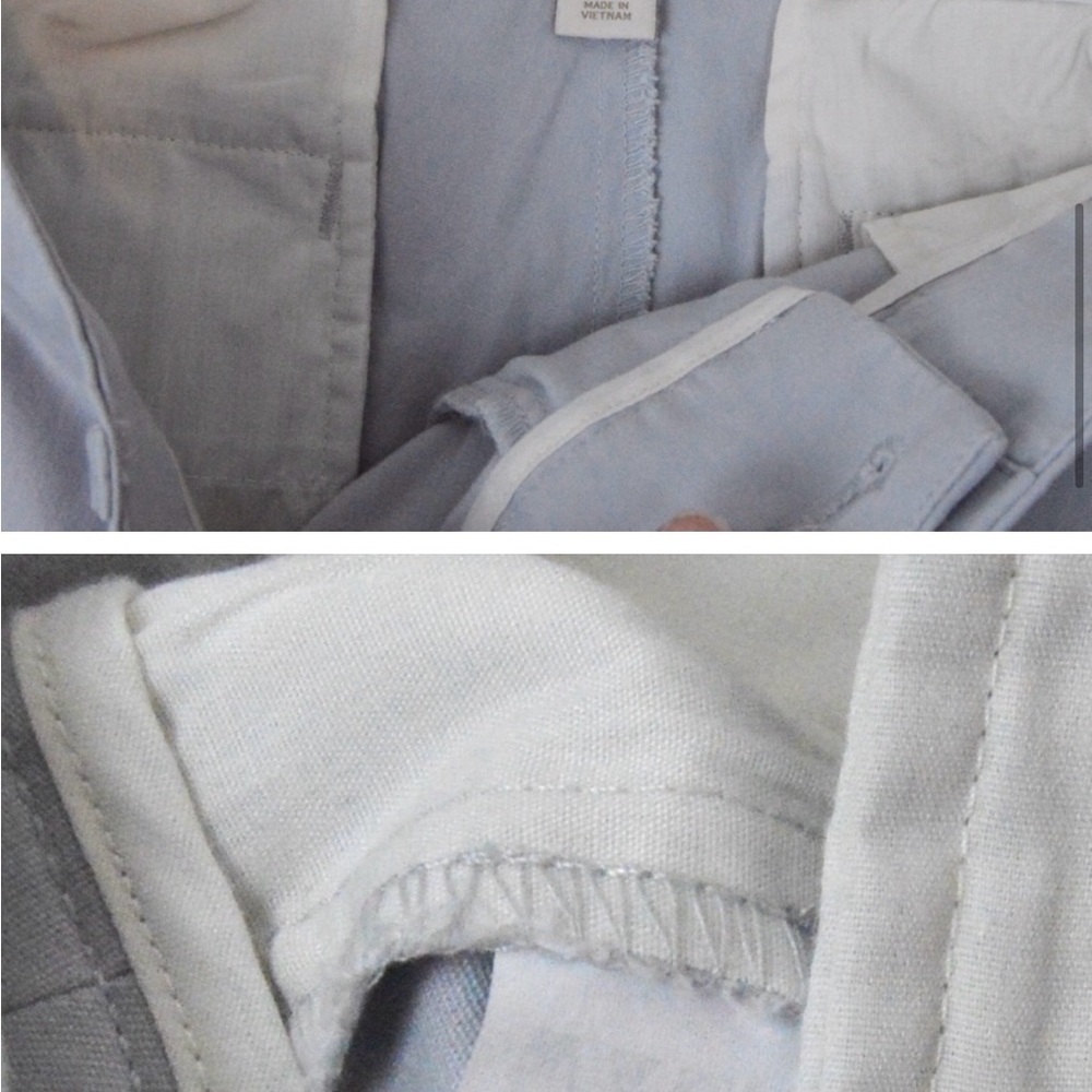J Crew Frankie Bermuda Chino Shorts, Shale Blue 10 - Picture 4 of 6
